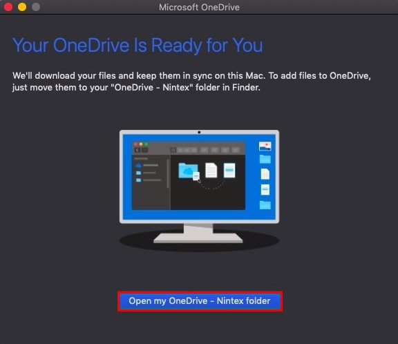 access onedrive on mac